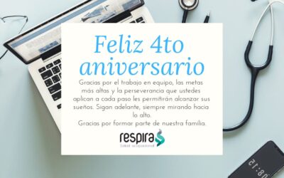 Feliz 4to Aniversario Respira